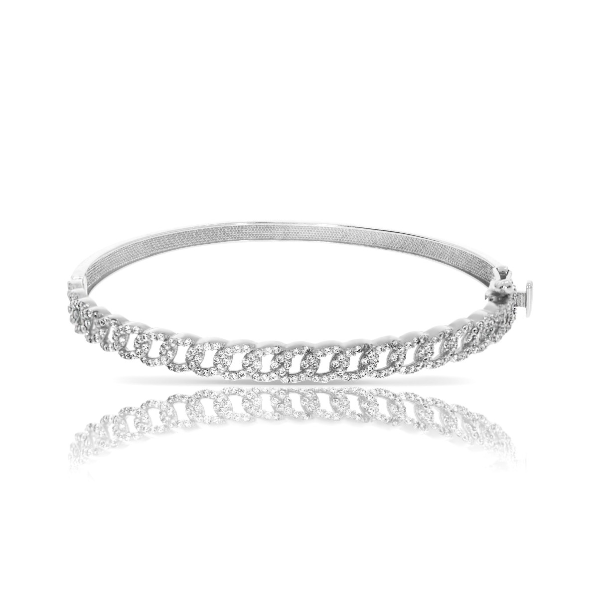 1 Carat Diamond Bangle Bracelet Grace