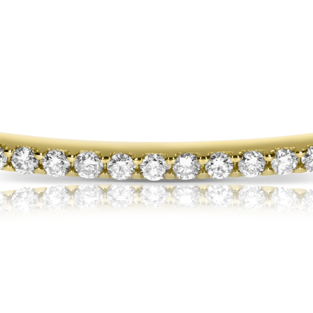 1 Carat Diamond Bangle Bracelet Light Breeze