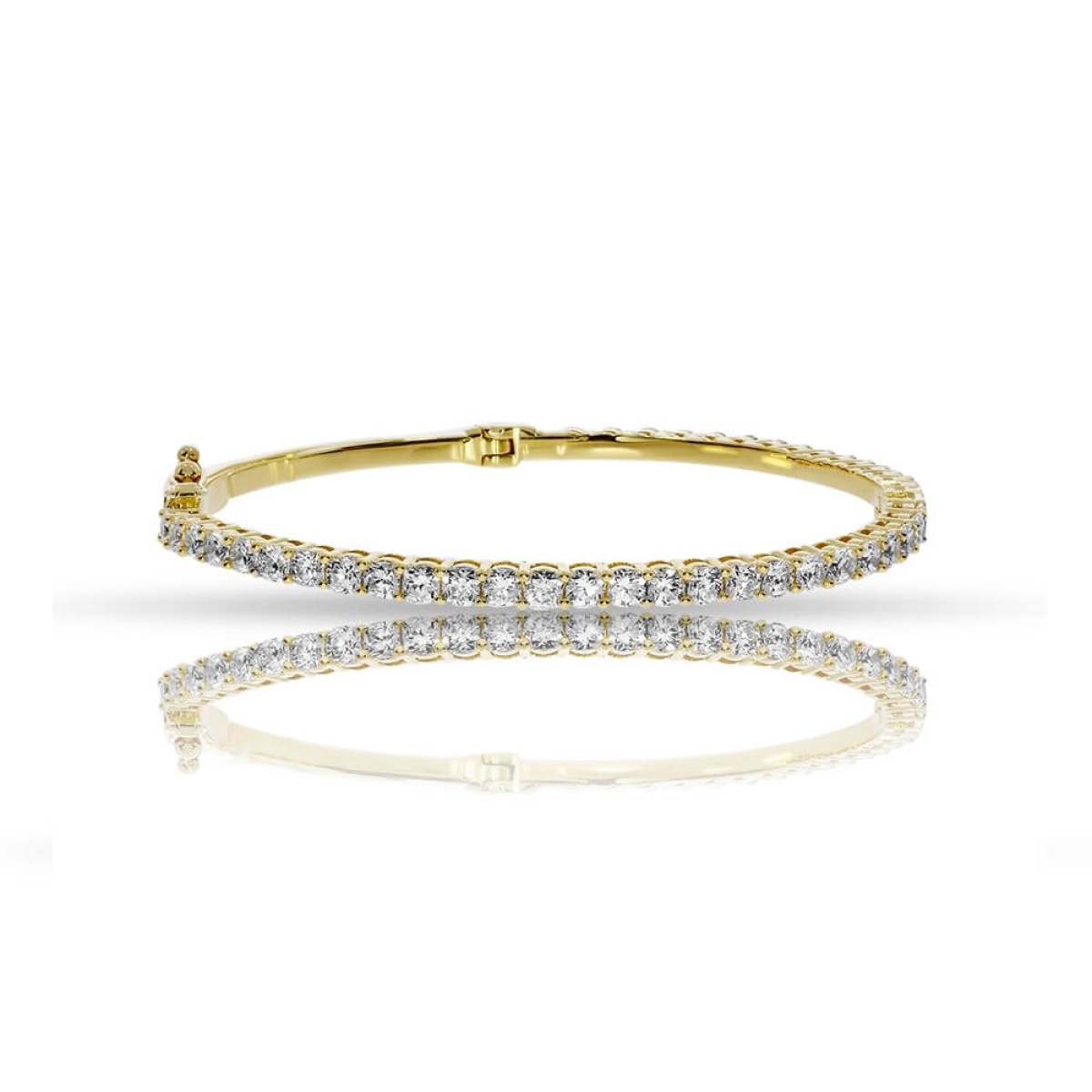 2.85 Carat Diamond Bangle Bracelet Valor