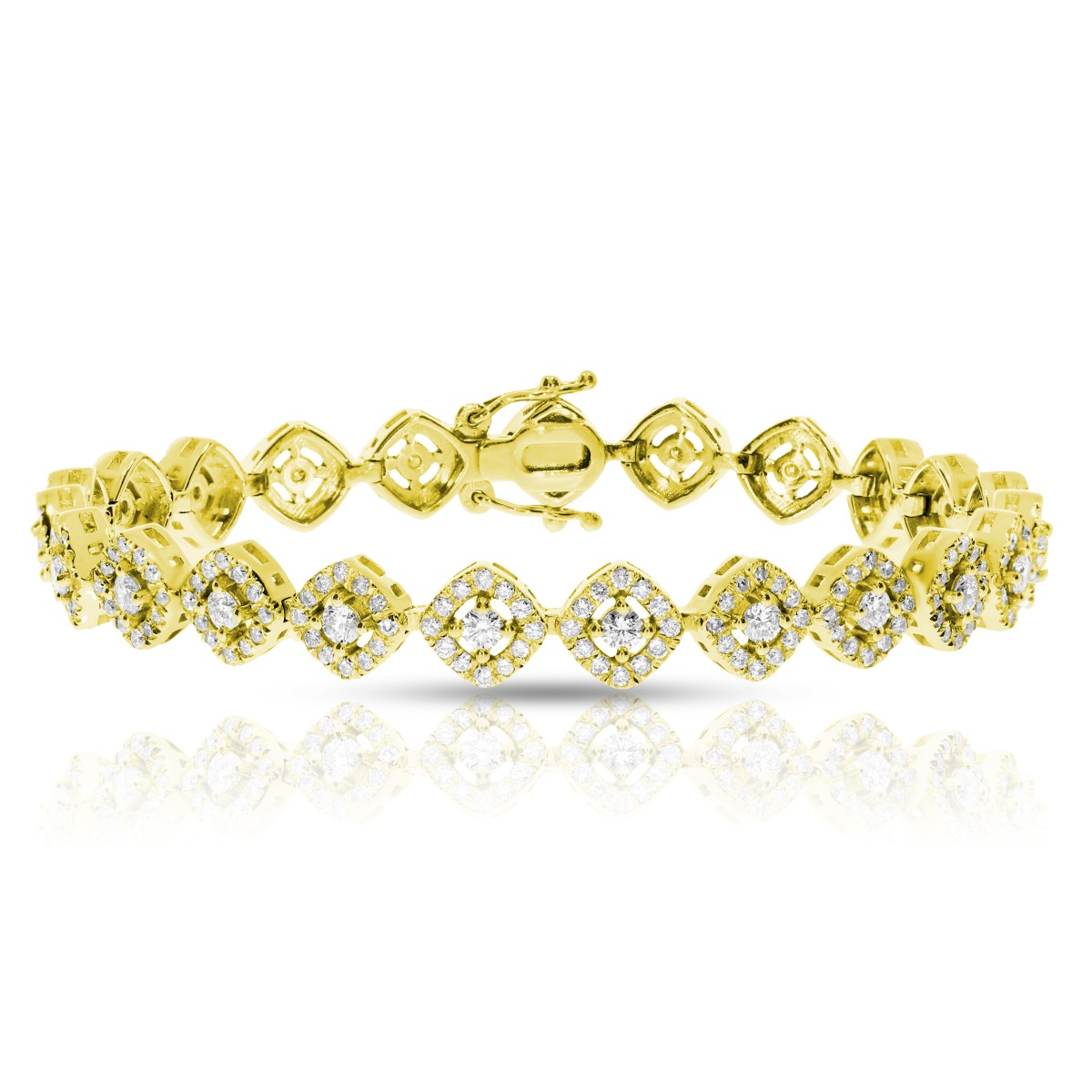 4 Carat Diamond Tennis Bracelet Amazing Silence