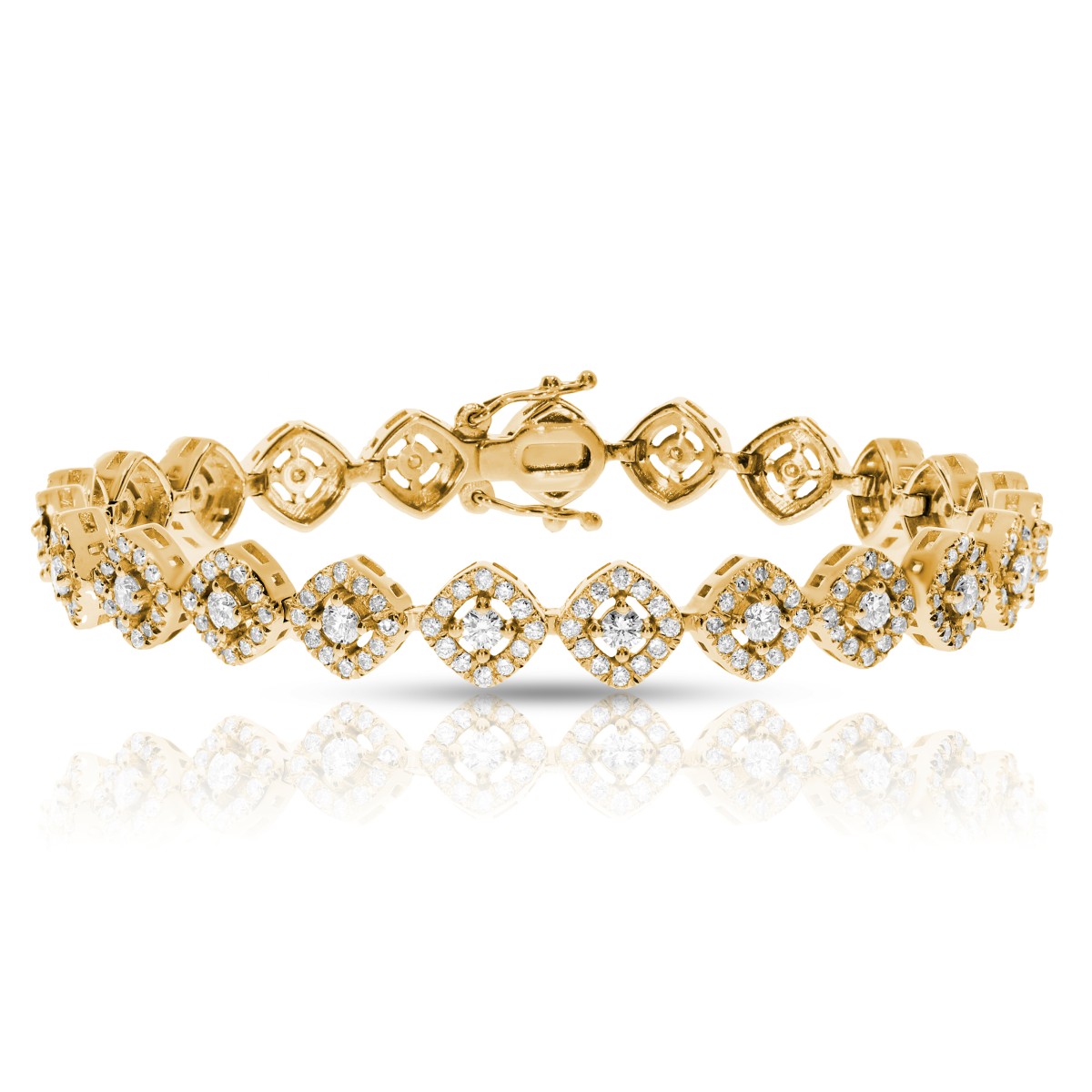 4 Carat Diamond Tennis Bracelet Amazing Silence