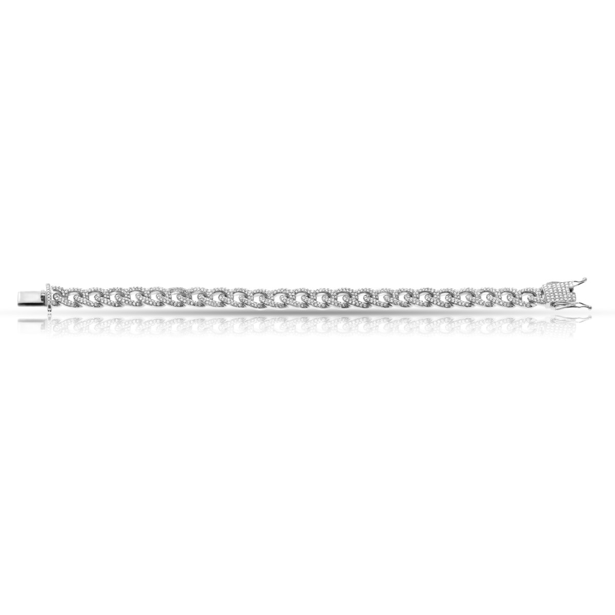 4.50 Carat Diamond Men's Cuban Bracelet Your Success