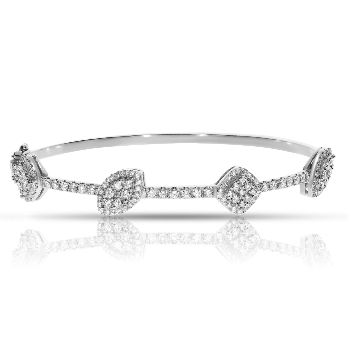 1.50 Carat Diamond Bangle Bracelet Fashion Verdict