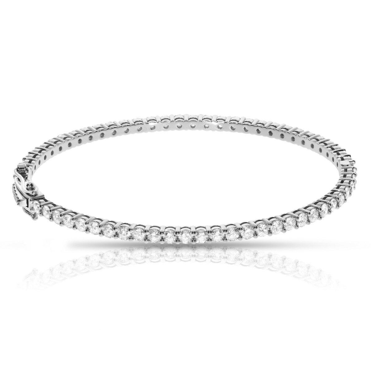 4.30 Carat Diamond Bangle Bracelet Endless Fashion