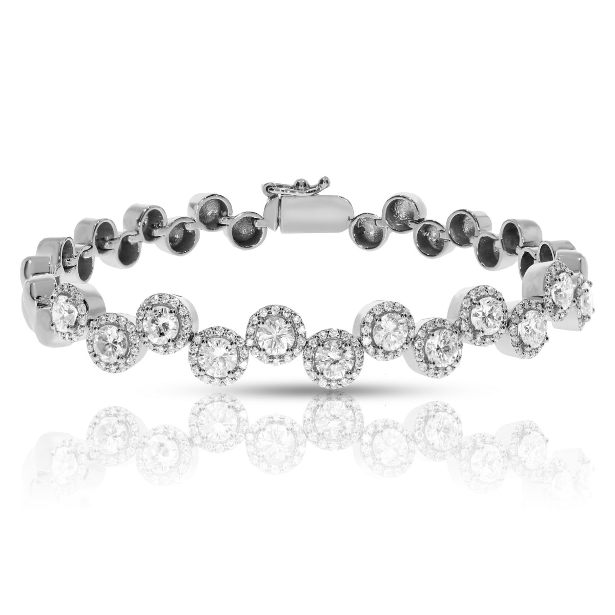 3.50 Carat Diamond Tennis Bracelet New York