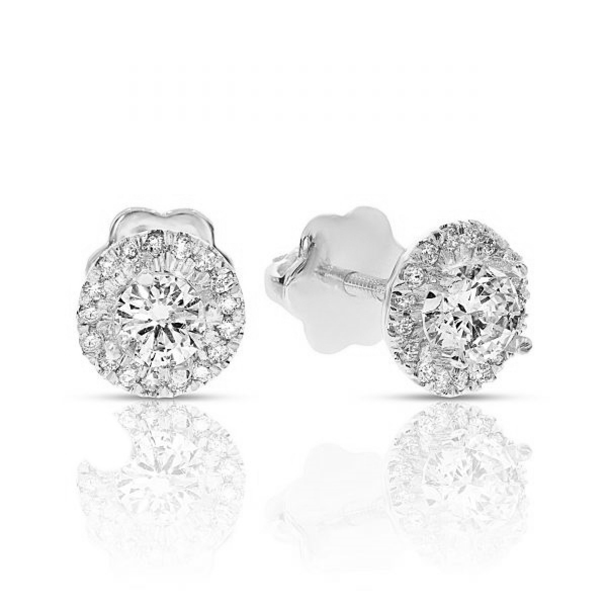 0.60 Carat Diamond Stud Earrings Elegance