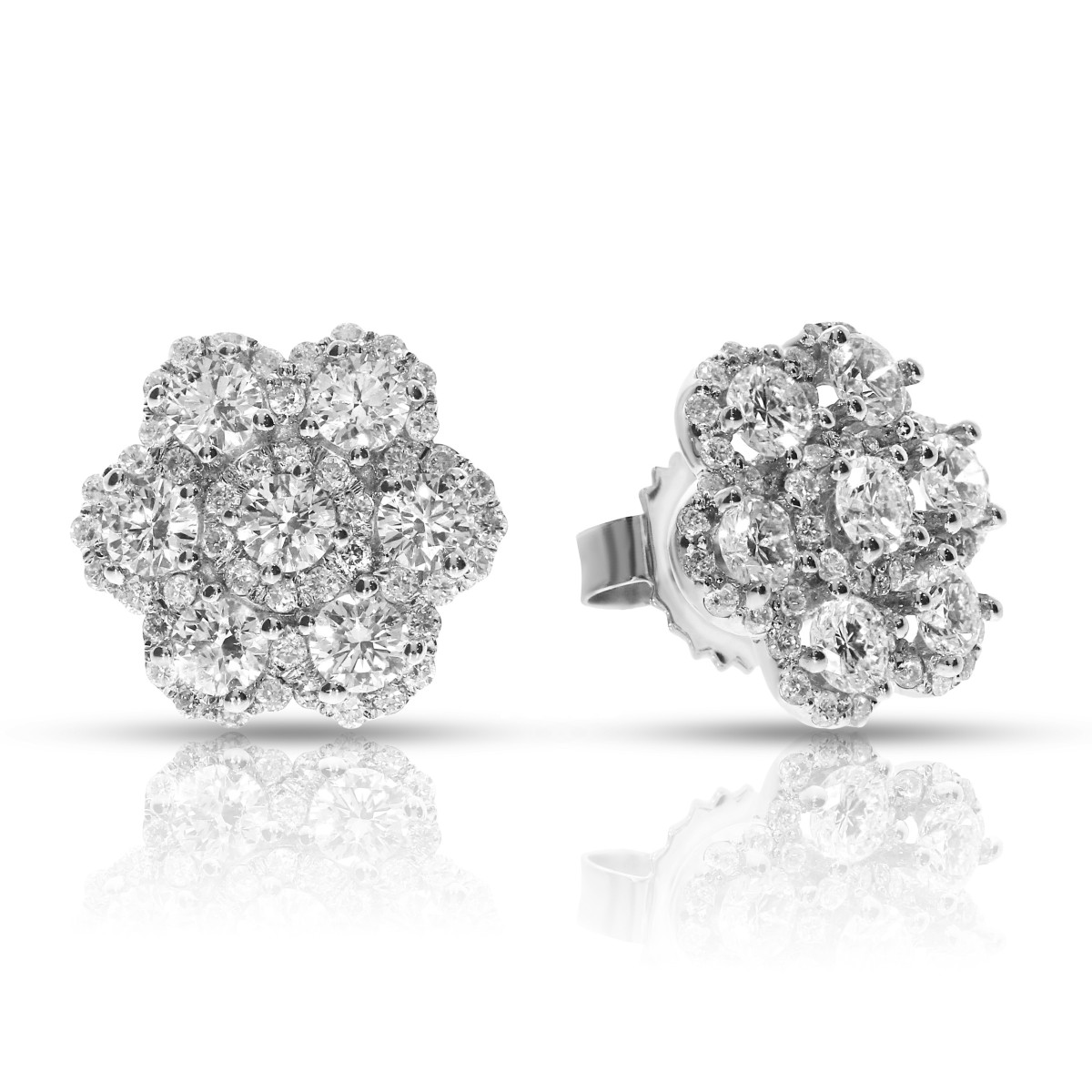 1.50 Carat Diamond Stud Earrings Lovely Couple