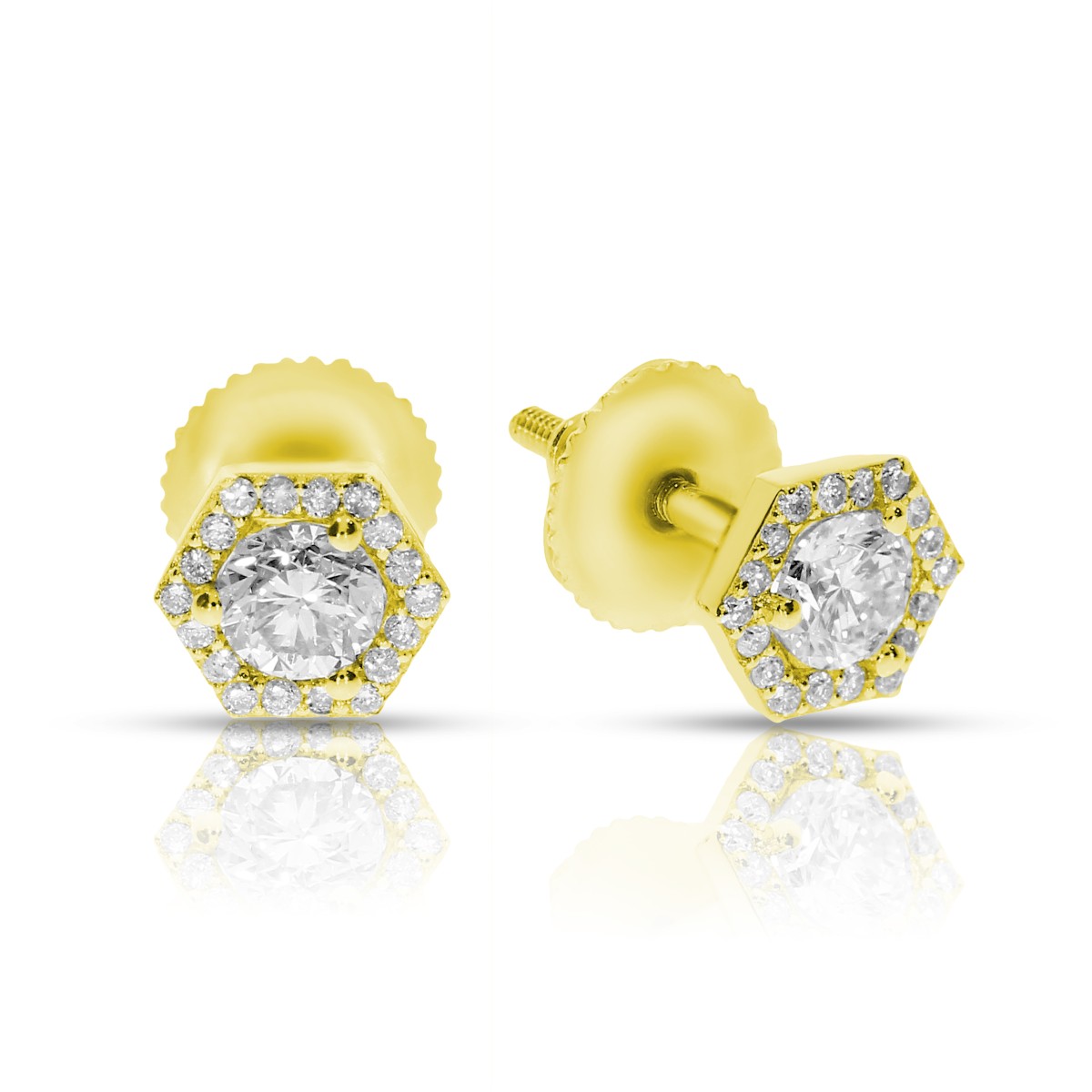 0.50 Carat Diamond Stud Earrings Radiance