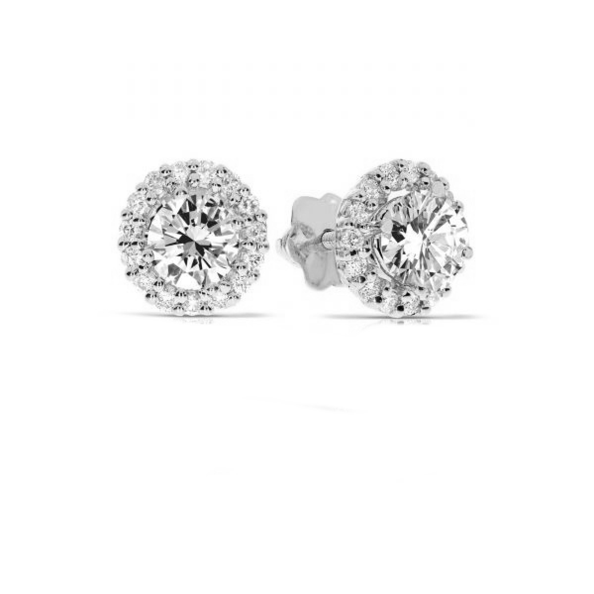 0.80 Carat Diamond Stud Earrings Elegance