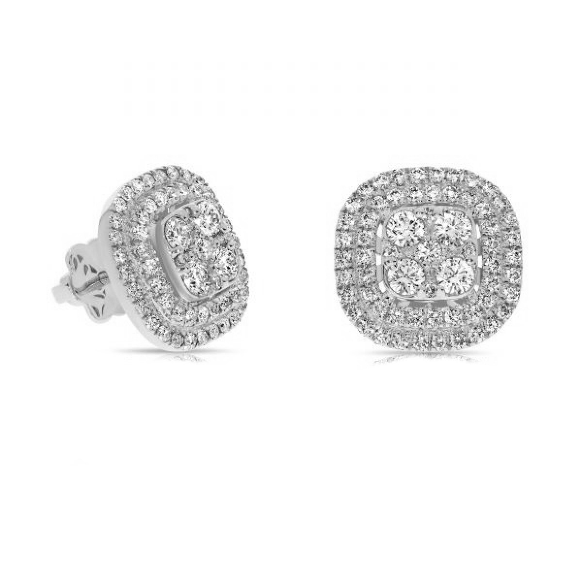 1 Carat Diamond Stud Earrings Rhapsody