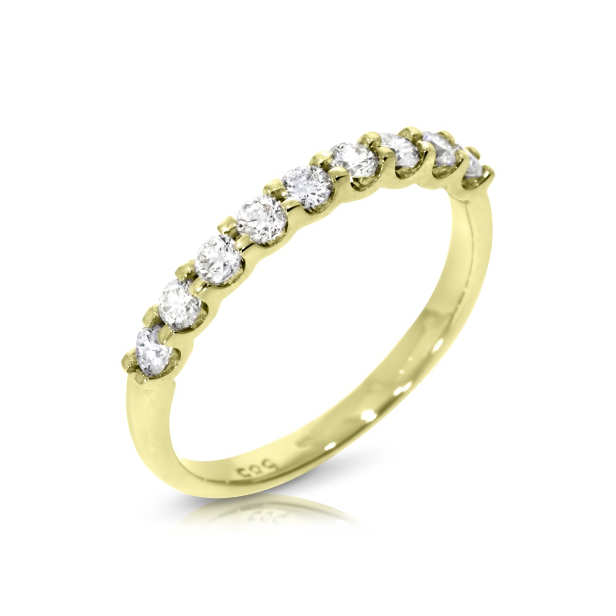 0.30 Carat Diamond Eternity Ring Beautiful Riviera Pave