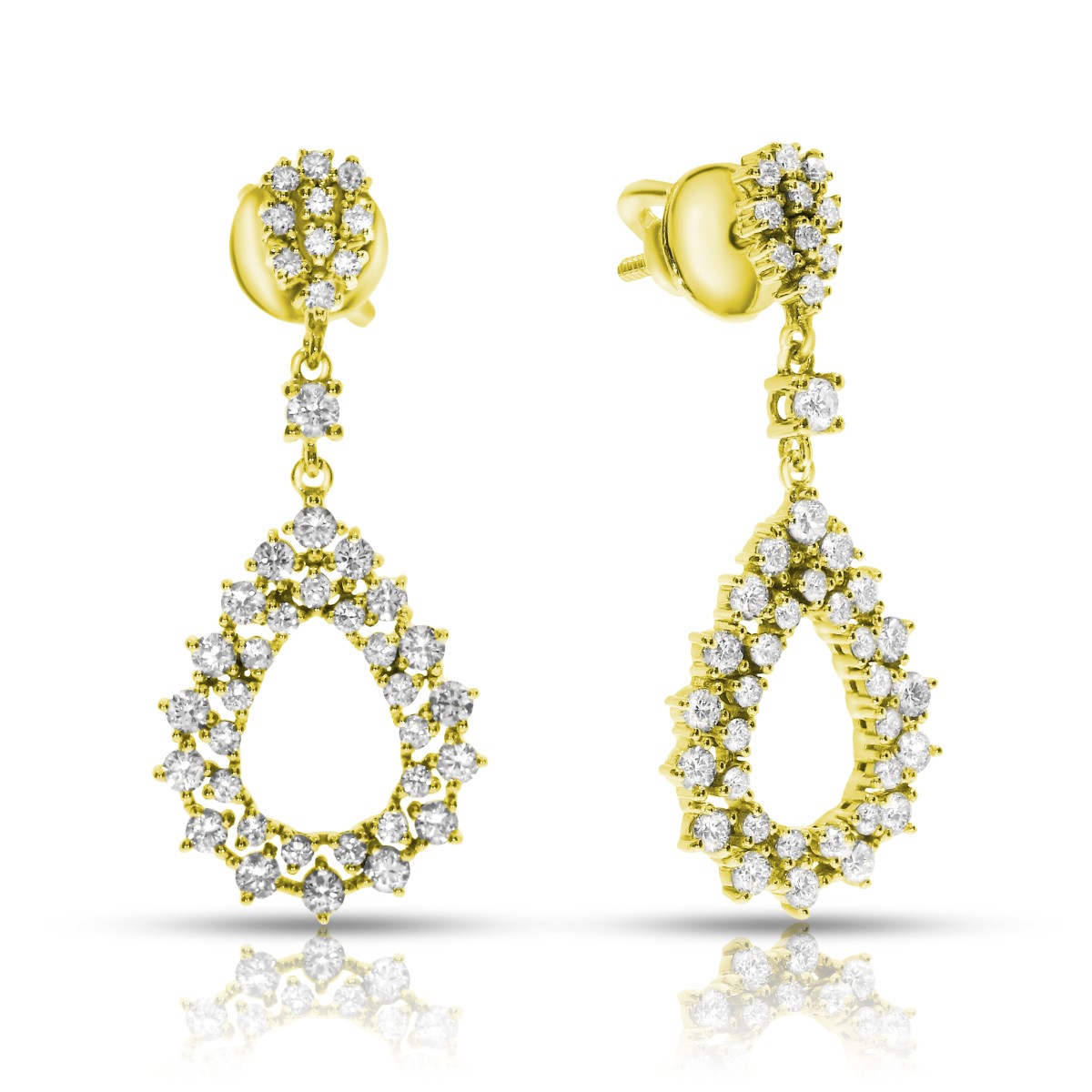 3 Carat Diamond Drop Earrings Inspiration