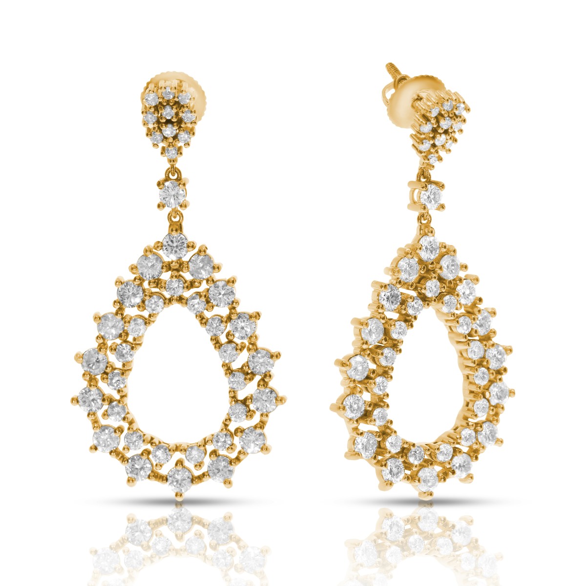 3 Carat Diamond Drop Earrings Inspiration
