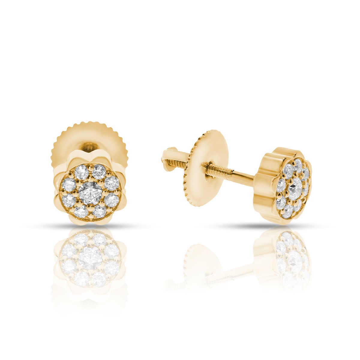 0.15 Carat Diamond Stud Earrings Lily
