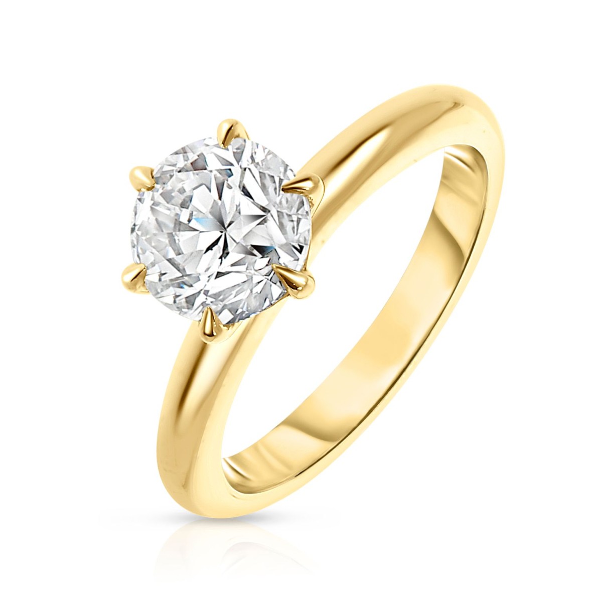 1.30 Carat Diamond Solitaire Ring Twinkle