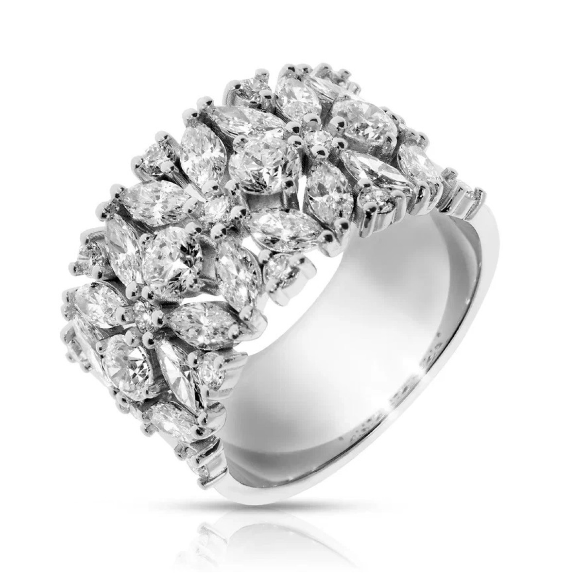 3.20 Carat Diamond Designer Ring Paris