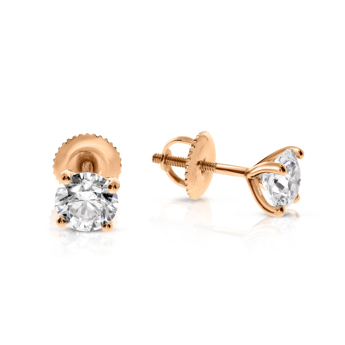 1.40 Carat Diamond Stud Earring First Love