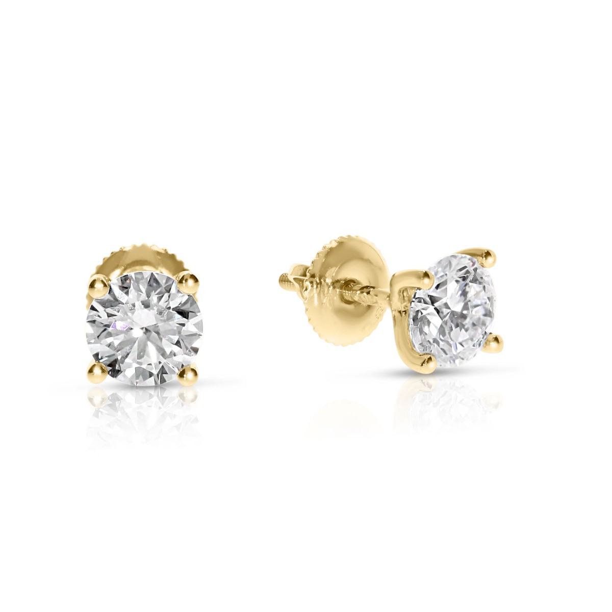 2 Carat Diamond Stud Earring Real Love