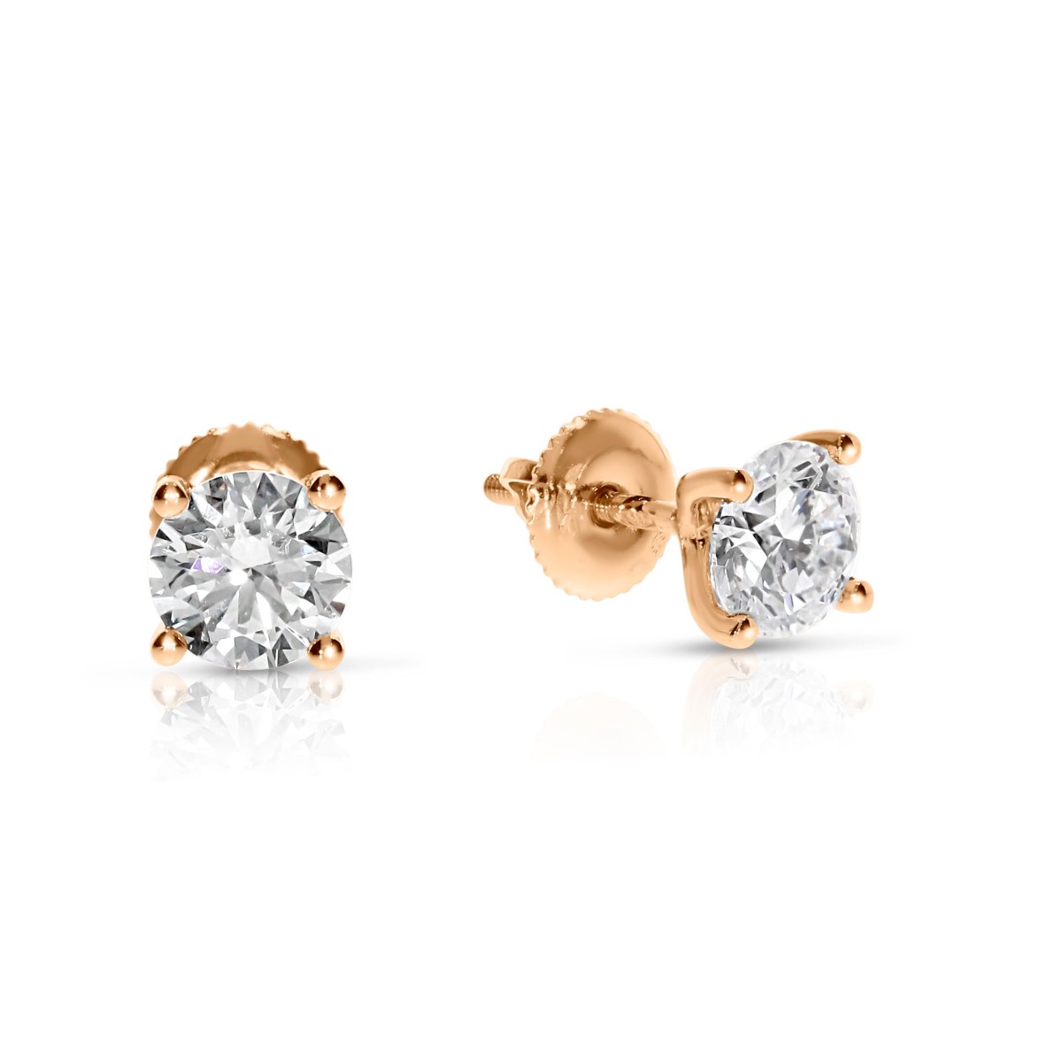 2 Carat Diamond Stud Earring Real Love