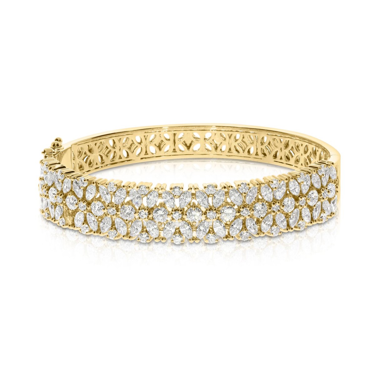 7 Carat Diamond Bangle Bracelet Florance