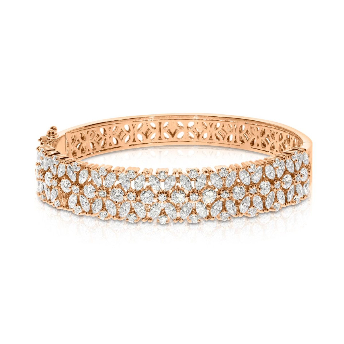 7 Carat Diamond Bangle Bracelet Florance