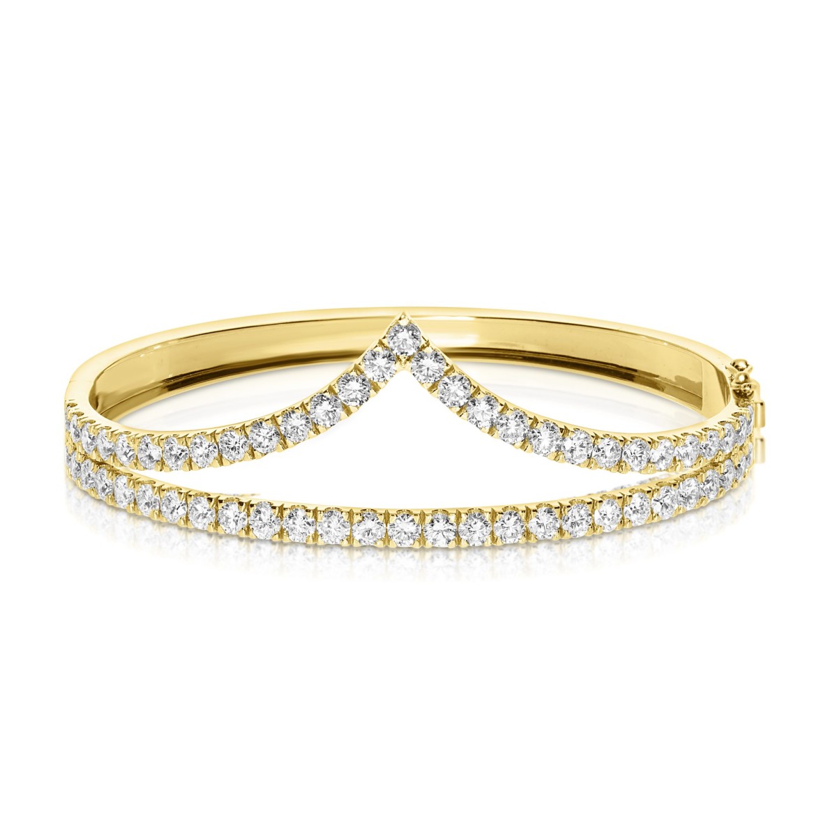 5.50 Carat Diamond Bangle Bracelet Josephine