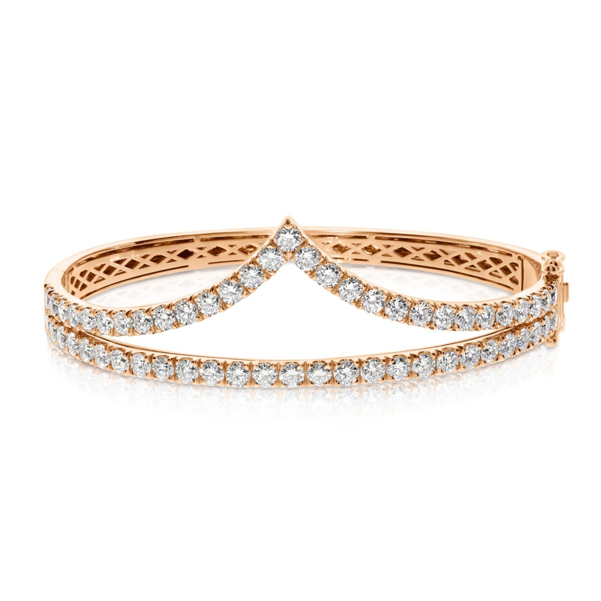 5.50 Carat Diamond Bangle Bracelet Josephine