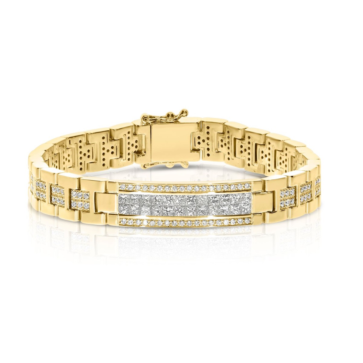 2.80 Carat Diamond Men's Tennis Bracelet Dorothy