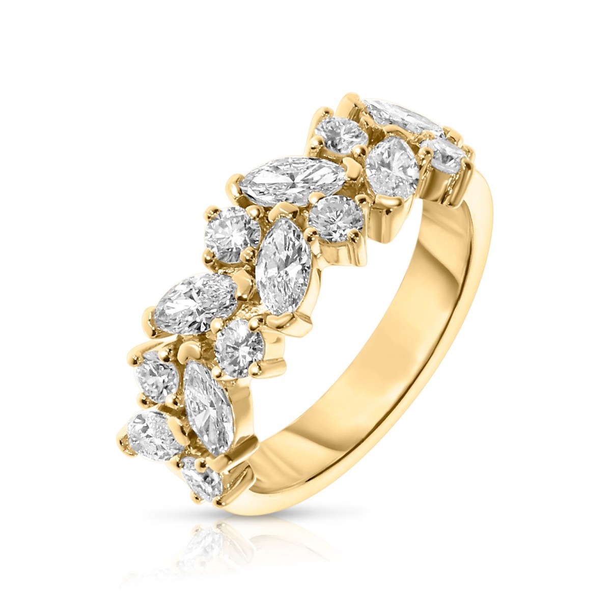 1.80 Carat Diamond Designer Ring Elisabeth