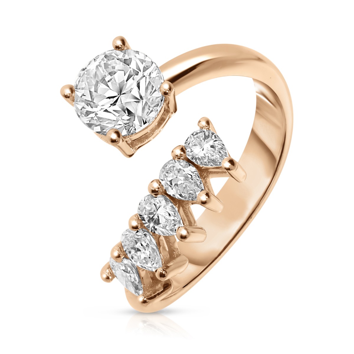 1.50 Carat Diamond Designer Ring Azalea