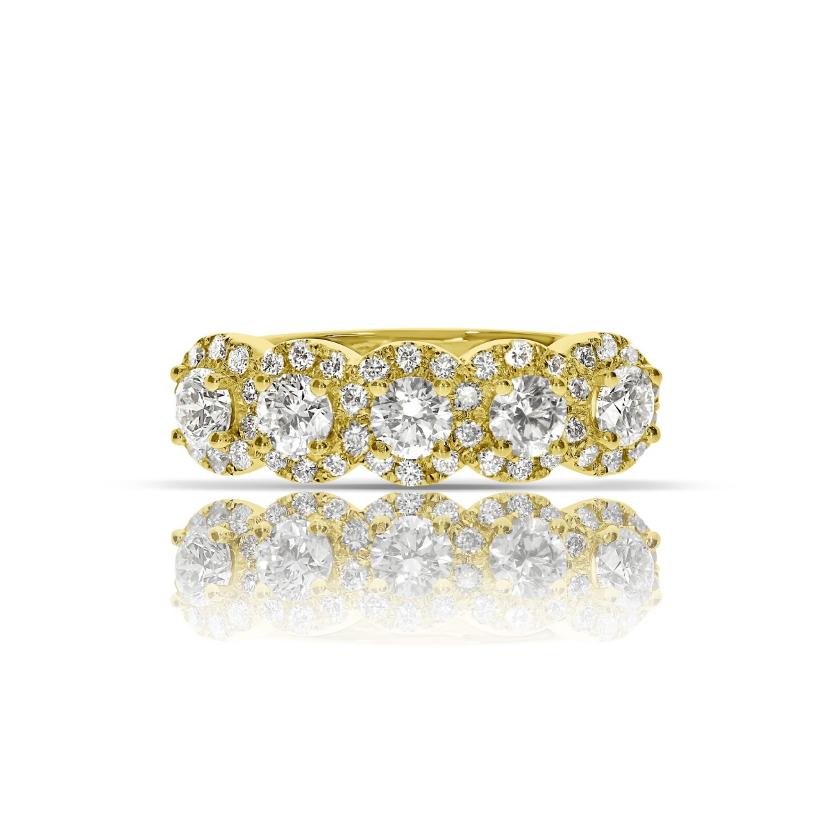 1.10 Carat Diamond Eternity Ring Five Elements