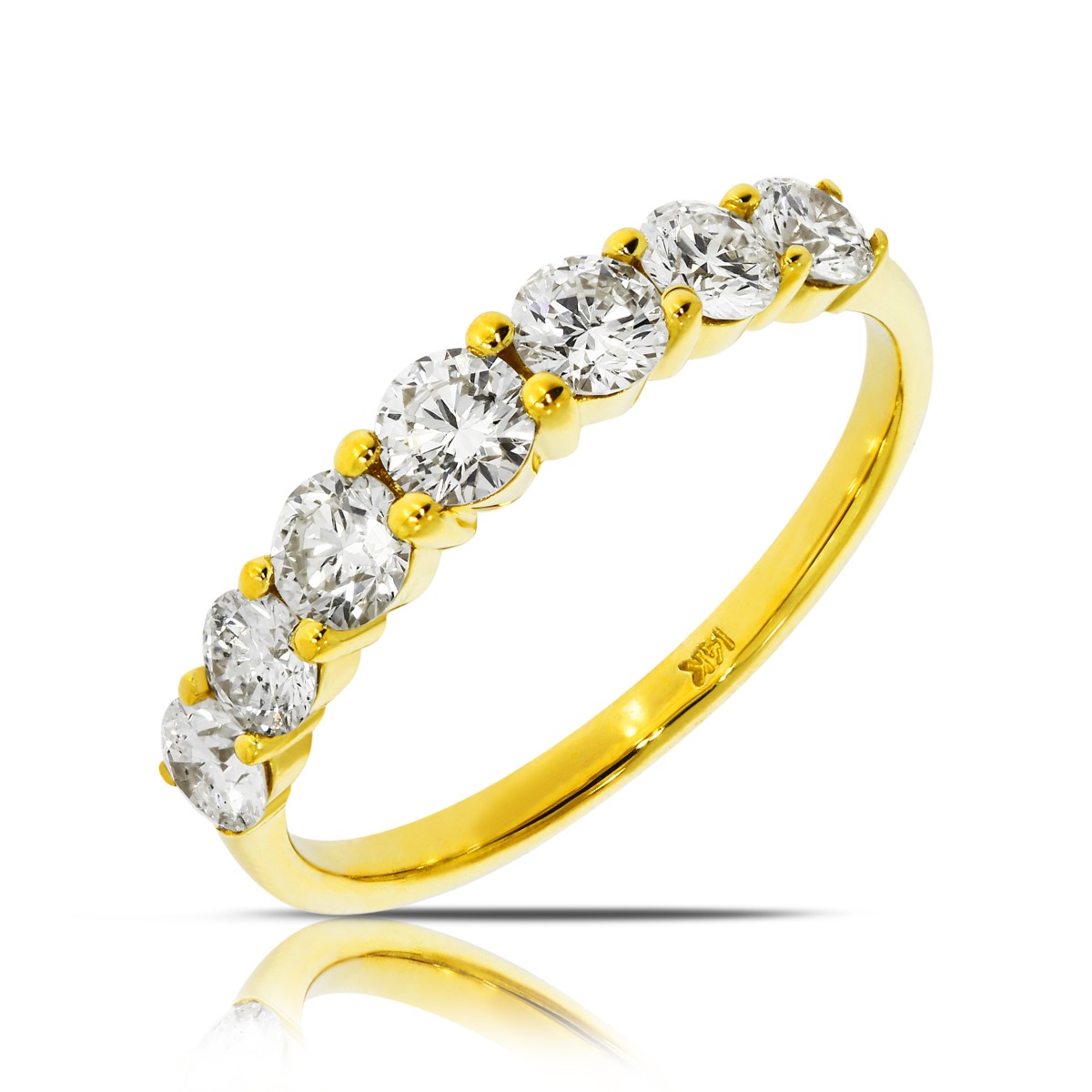 1 Carat Diamond Eternity Ring Seven Best Friends