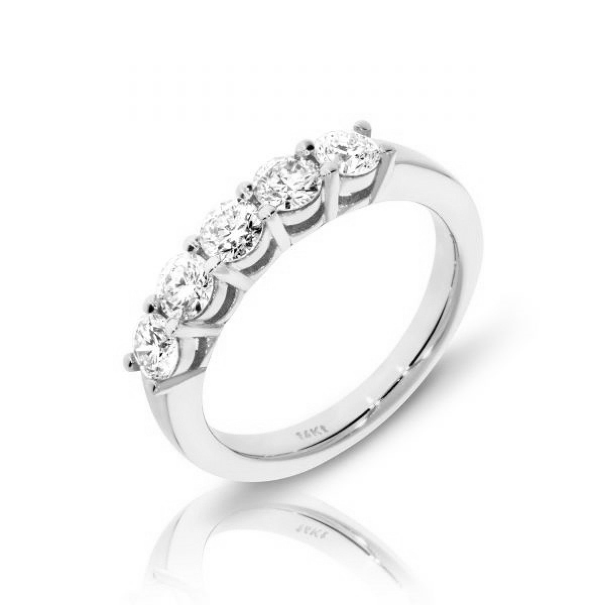 1 Carat Diamond Five-Stone Ring Light of Love
