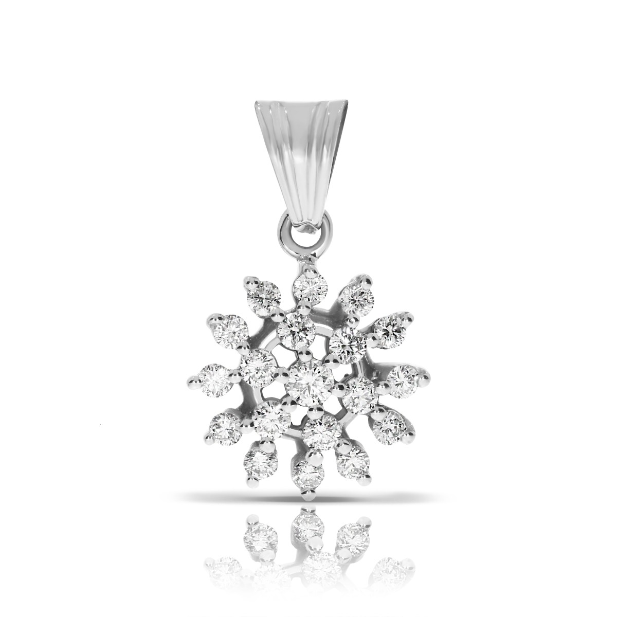 0.50 Carat Diamond Pendant Snowdrop