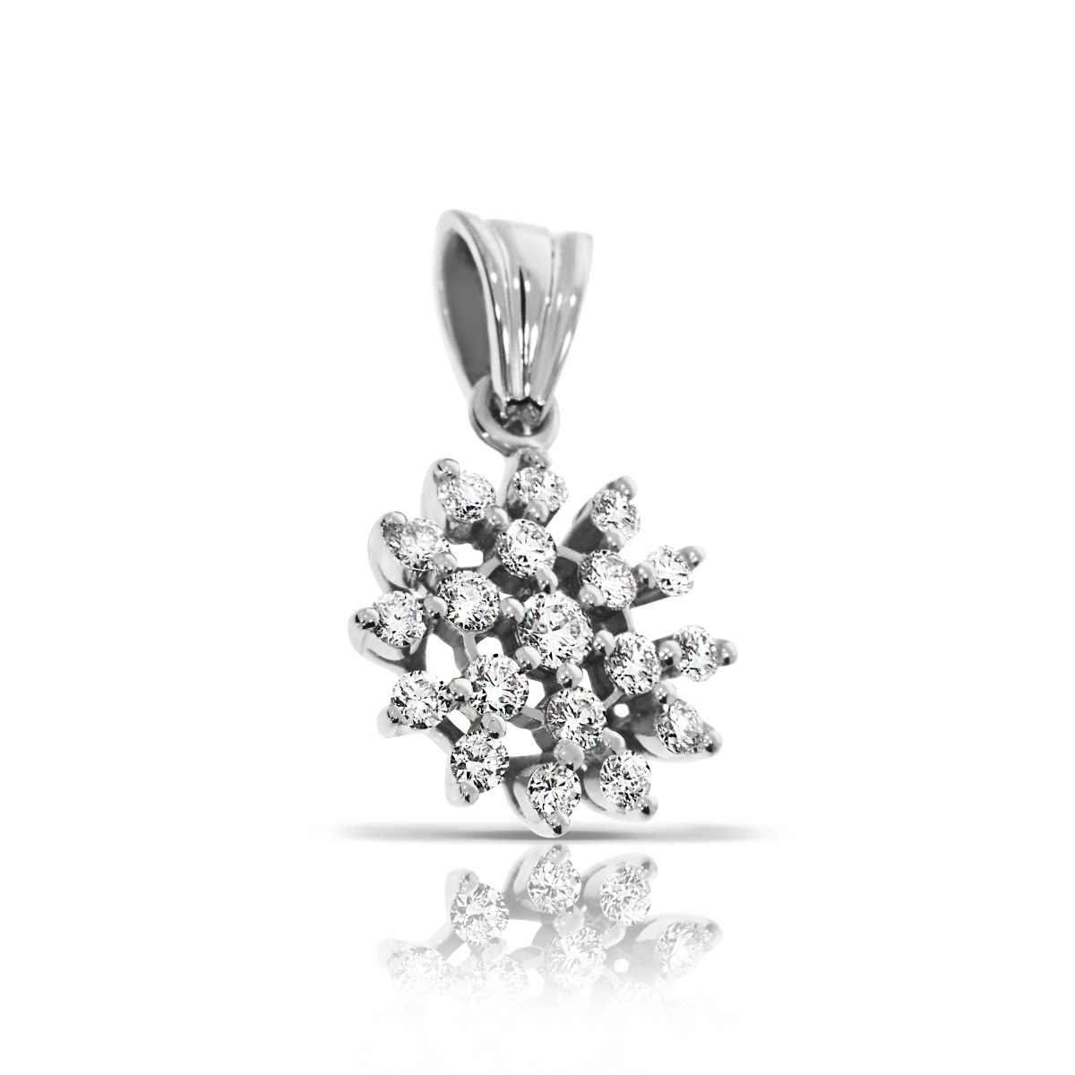 0.50 Carat Diamond Pendant Snowdrop