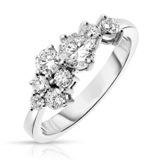 1 Carat Diamond Designer Ring Amelia