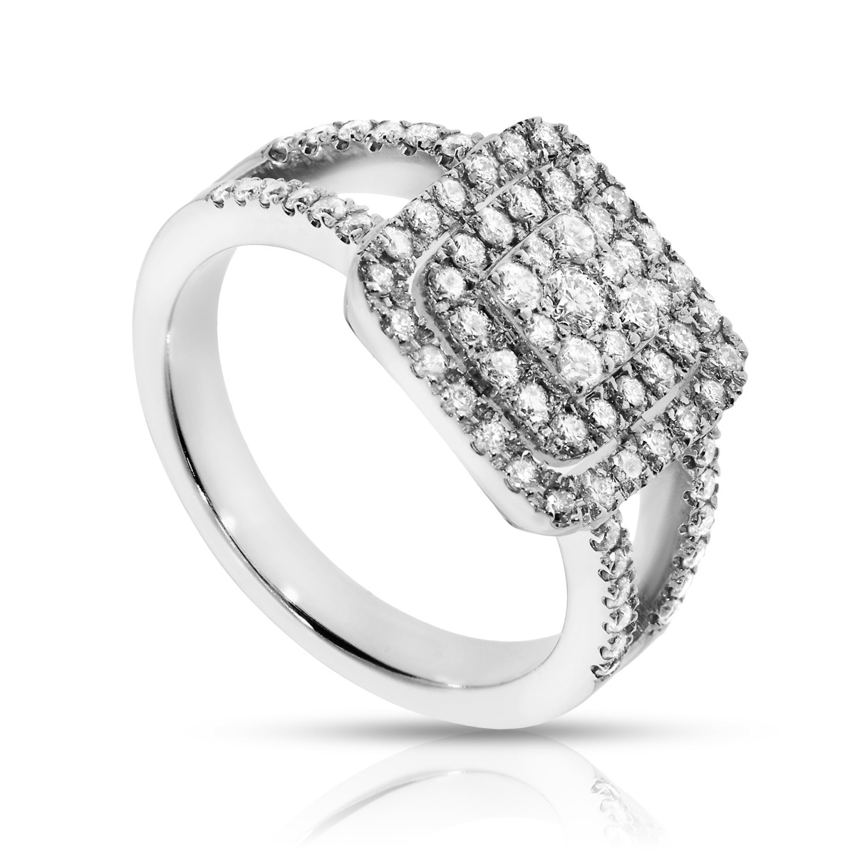 0.70 Carat Diamond Designer Ring Secret