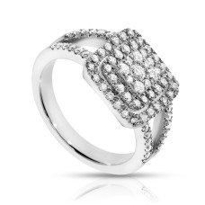 0.70 Carat Diamond Designer Ring Secret