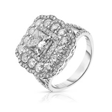 2.60 Carat Diamond Halo Ring Rachel