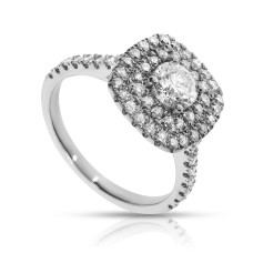 1 Carat Diamond Halo Ring Vanessa